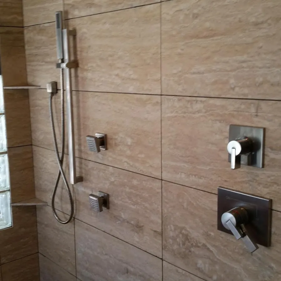 Shower fixture installation for Water Heater Replacement in Coolidge